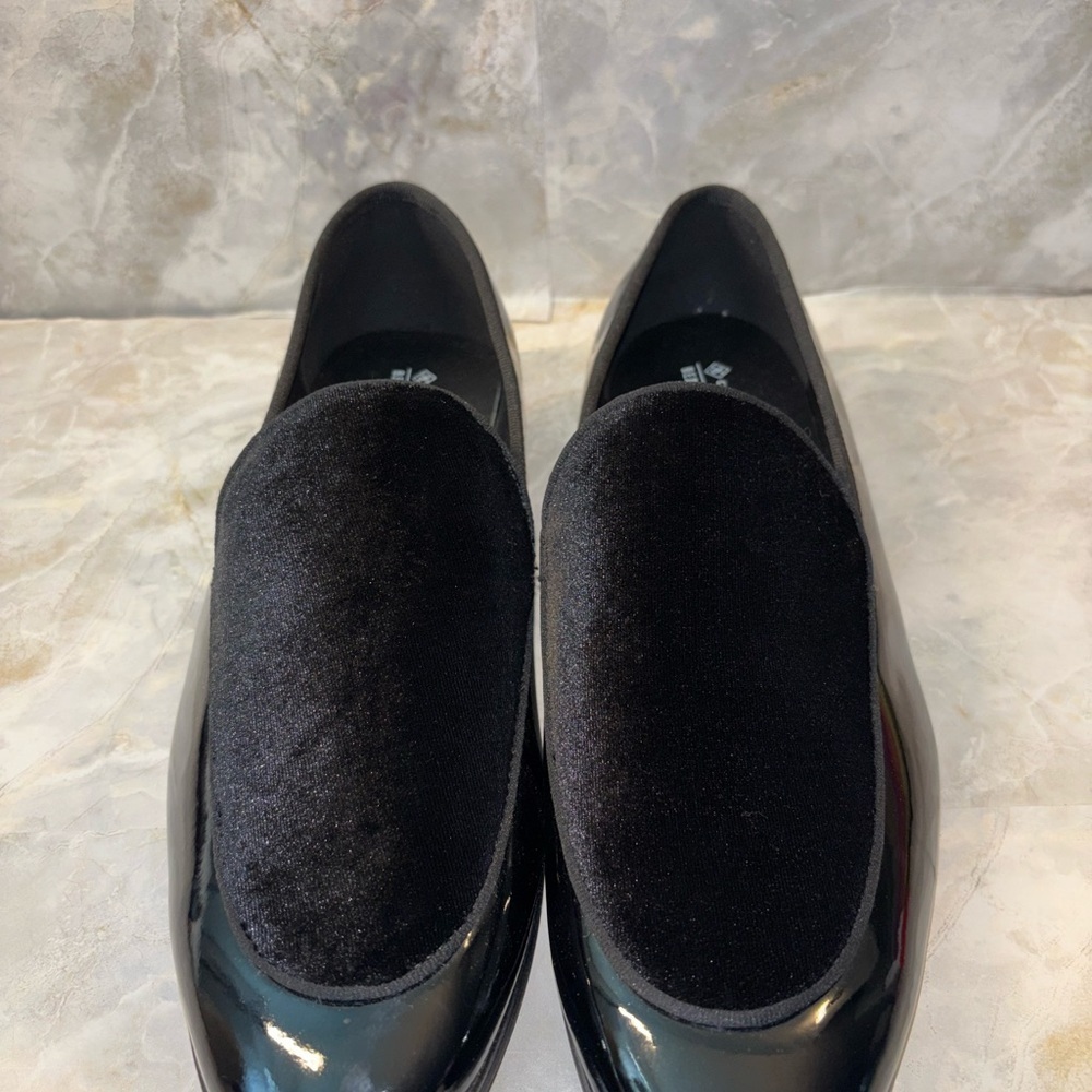 Call it Spring Sleek Black Men's Slip-On Loafers - Picture 2 of 10